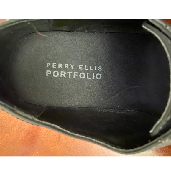 Perry Ellis Portfolio Gray Dress Shoes Men's - Picture 11 of 13